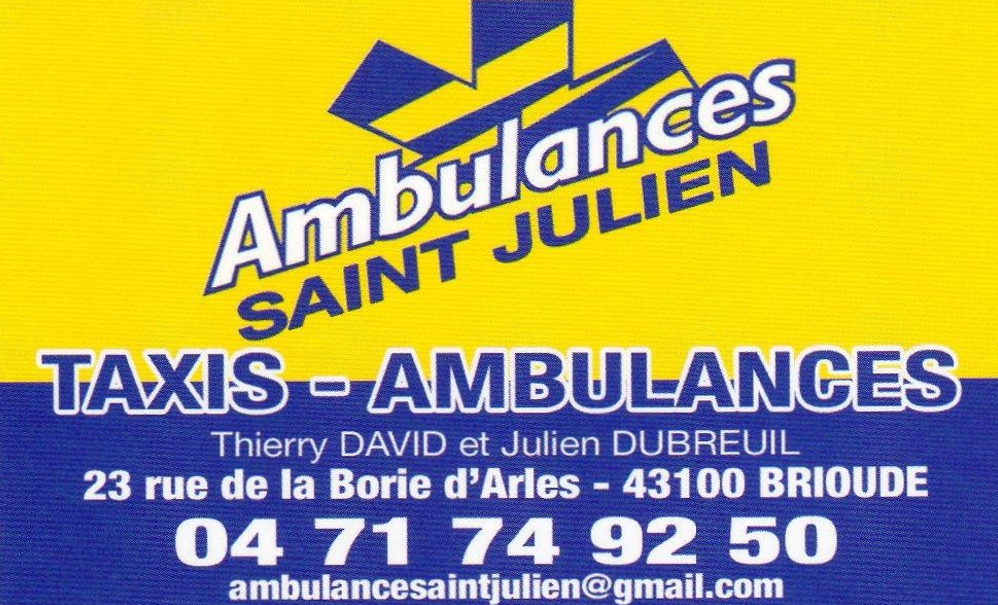 Ambulances SAINT-JULIEN